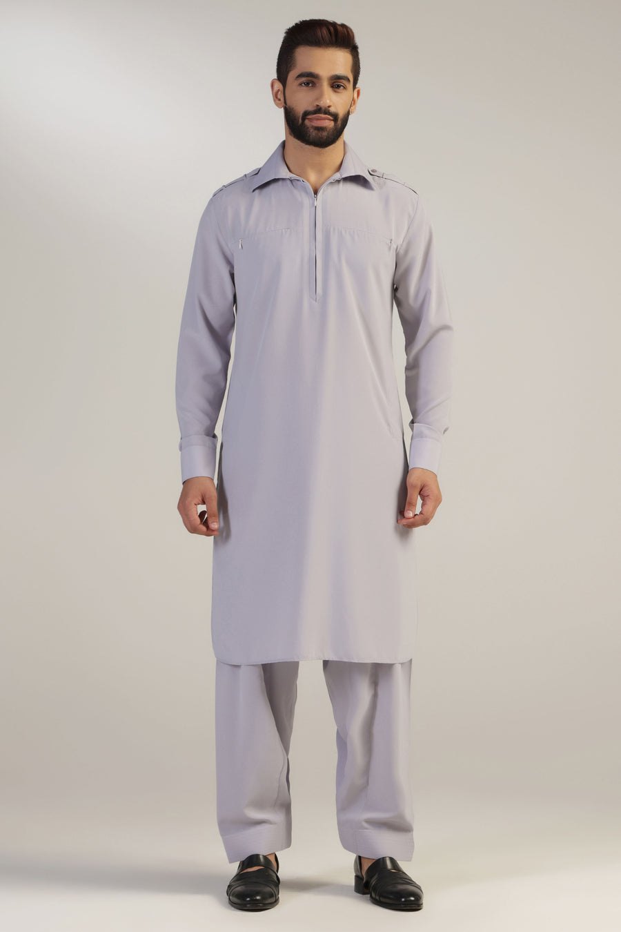 Lilac Pathani Suit