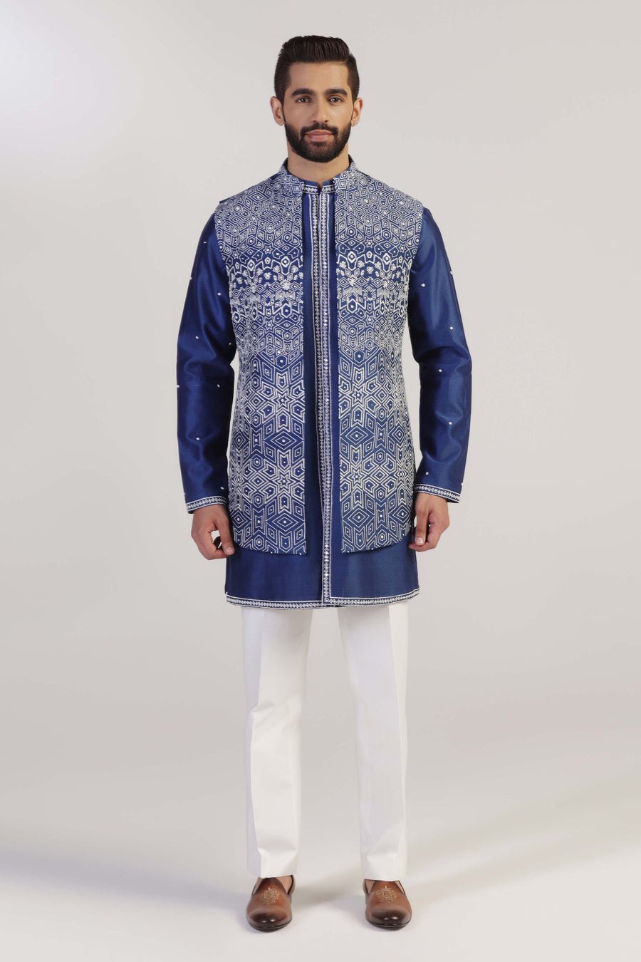 Cobalt Blue Jacket Set
