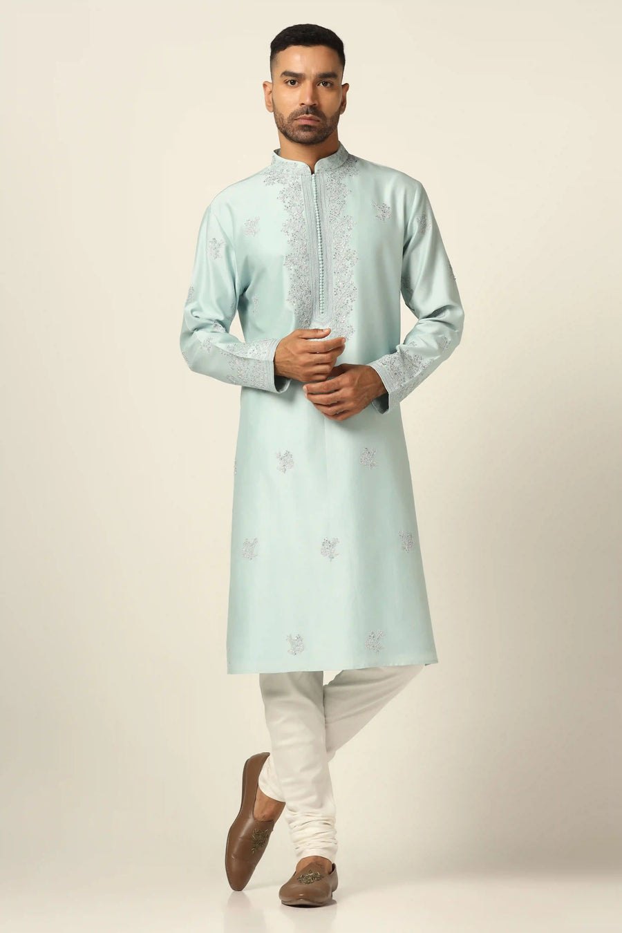 Soft Blue Kurta Pajama