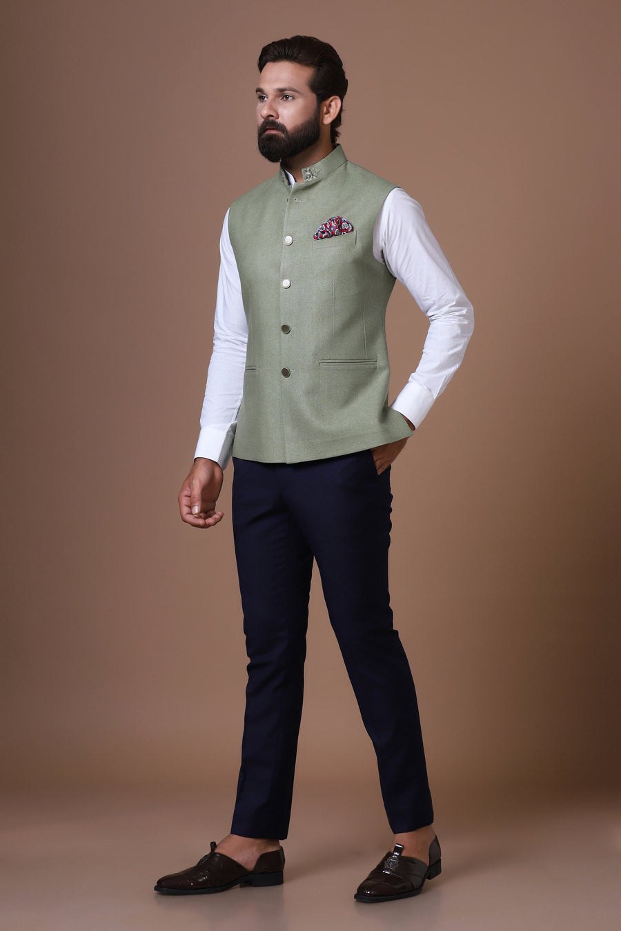 Green Silk Jacket