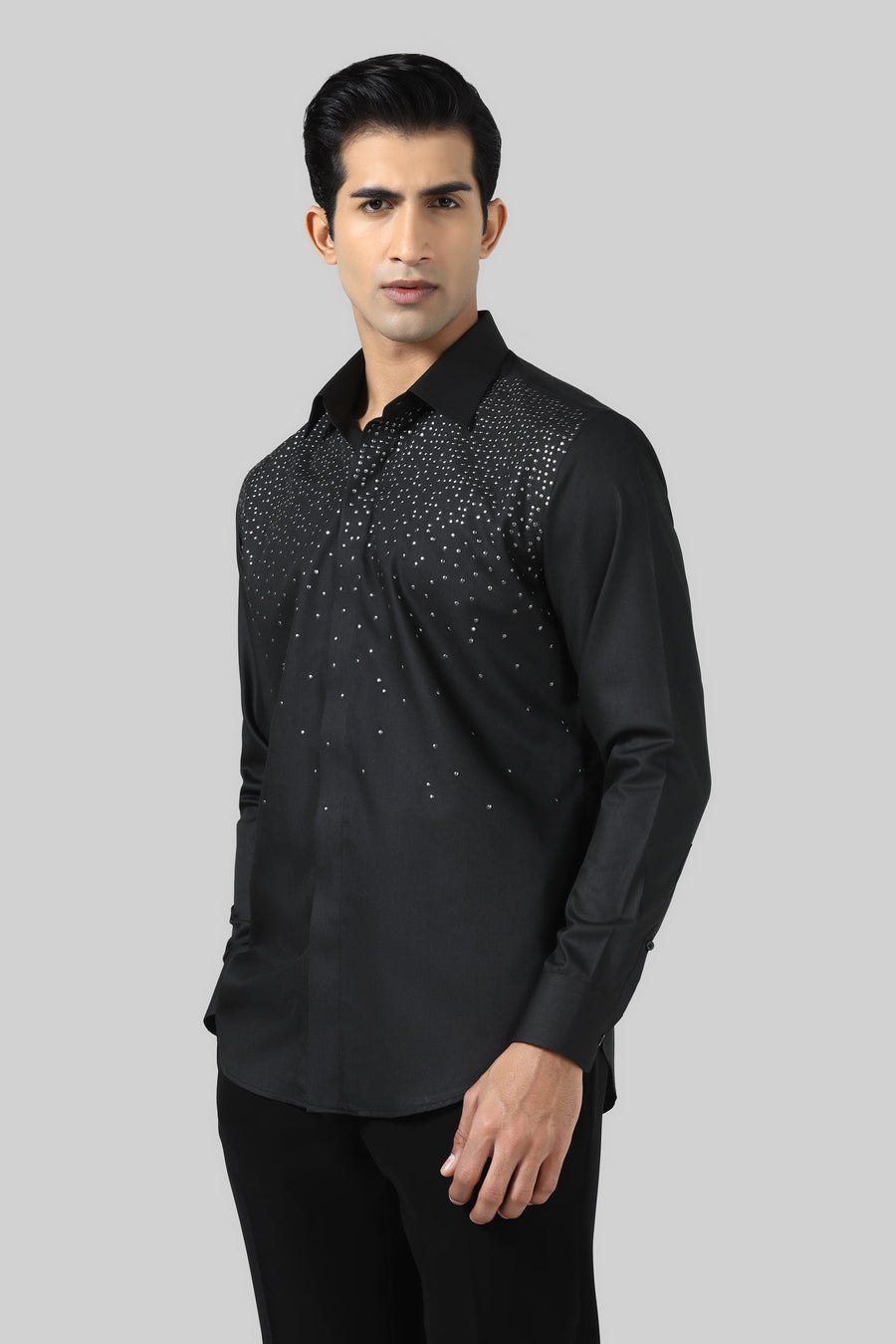 Black Evening Shirt