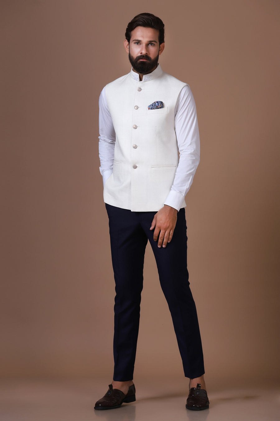 White Silk Jacket