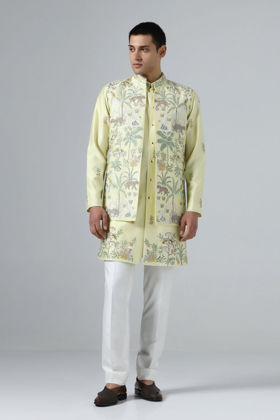 Tropical Jacket Set