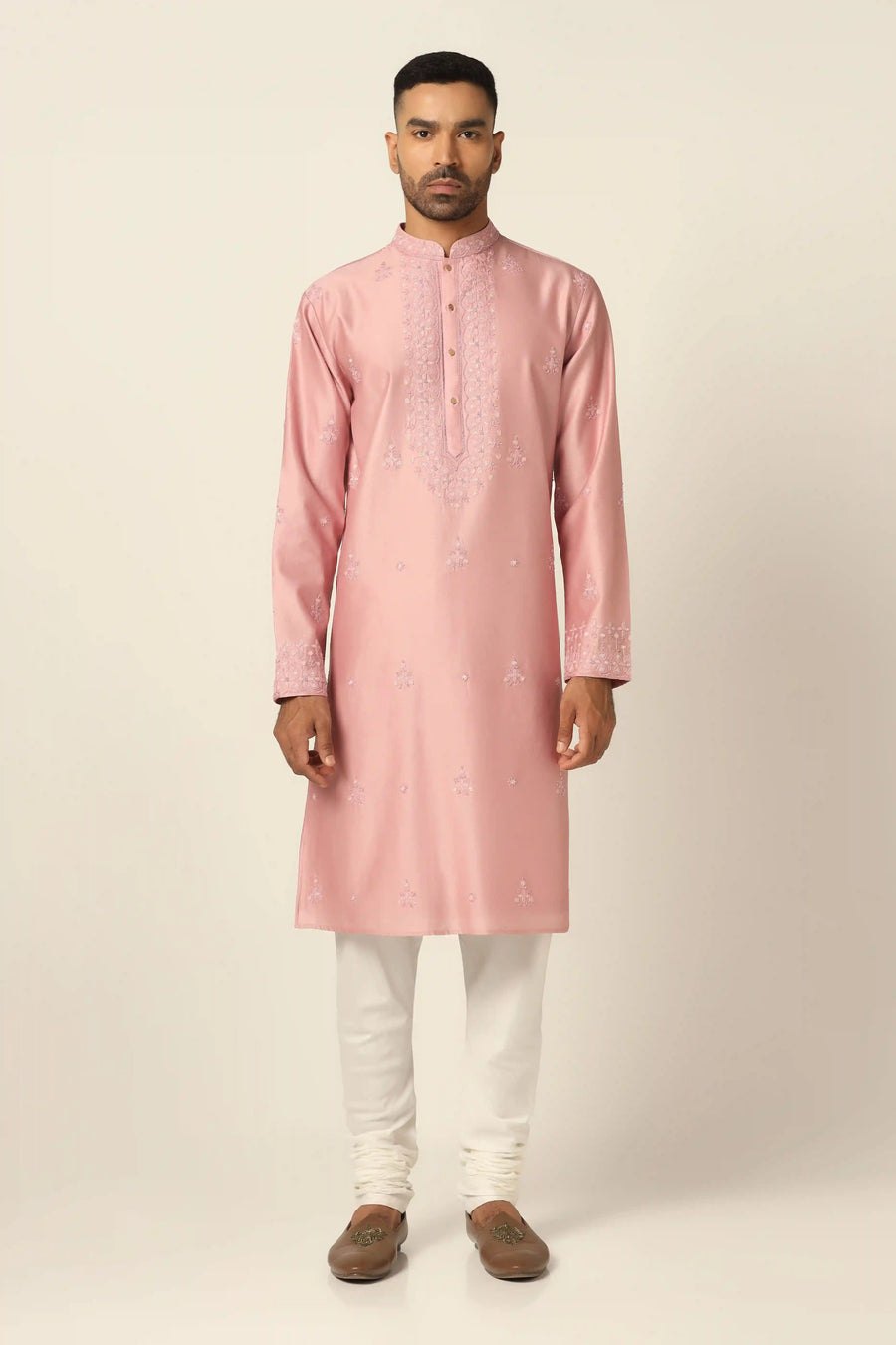 Peach Kurta Pajama