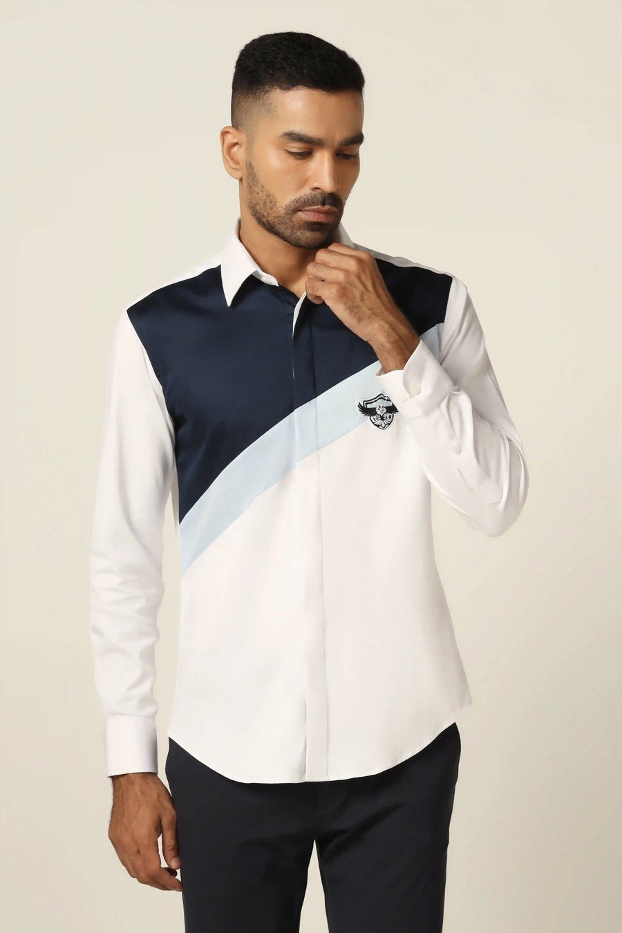 White Designer Shirt