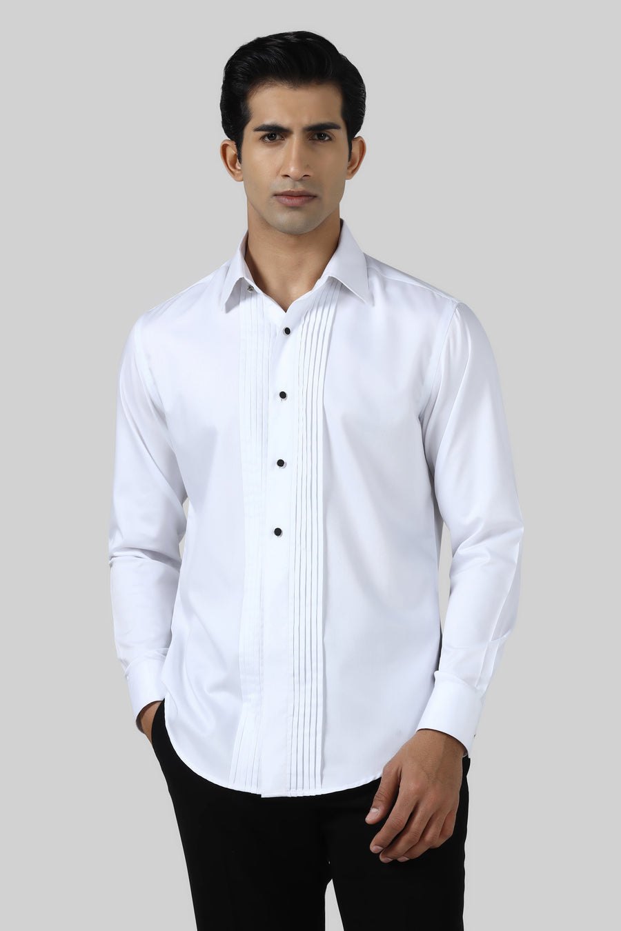 White Tuxedo Shirt