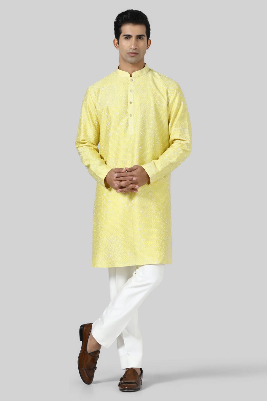 Yellow Subtle Kurta Set