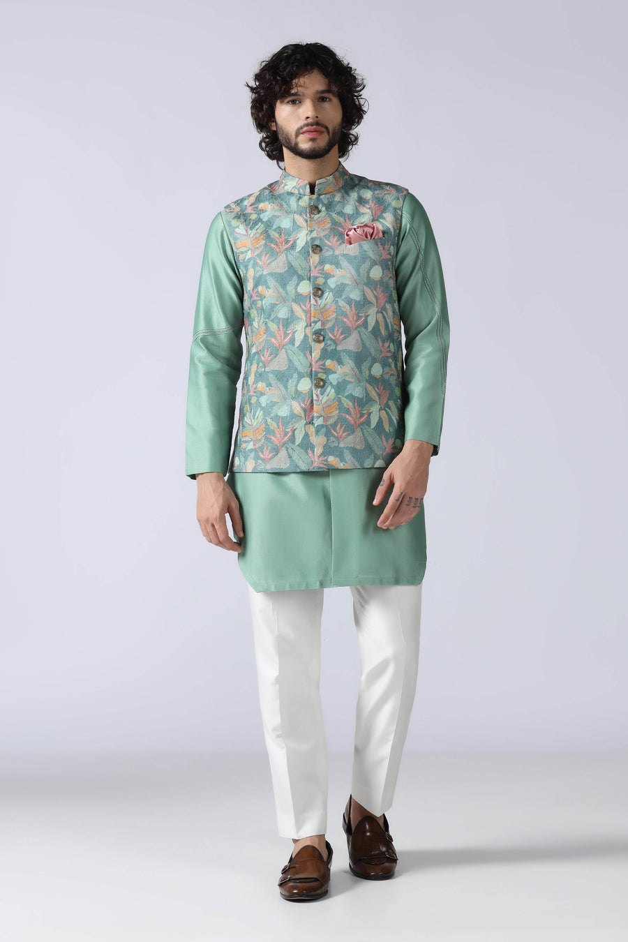 Green Jacket Set