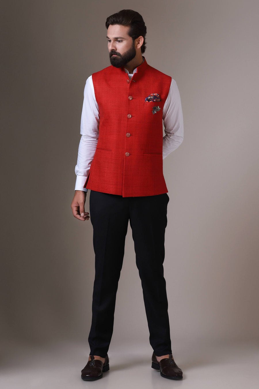 Red Silk Jacket