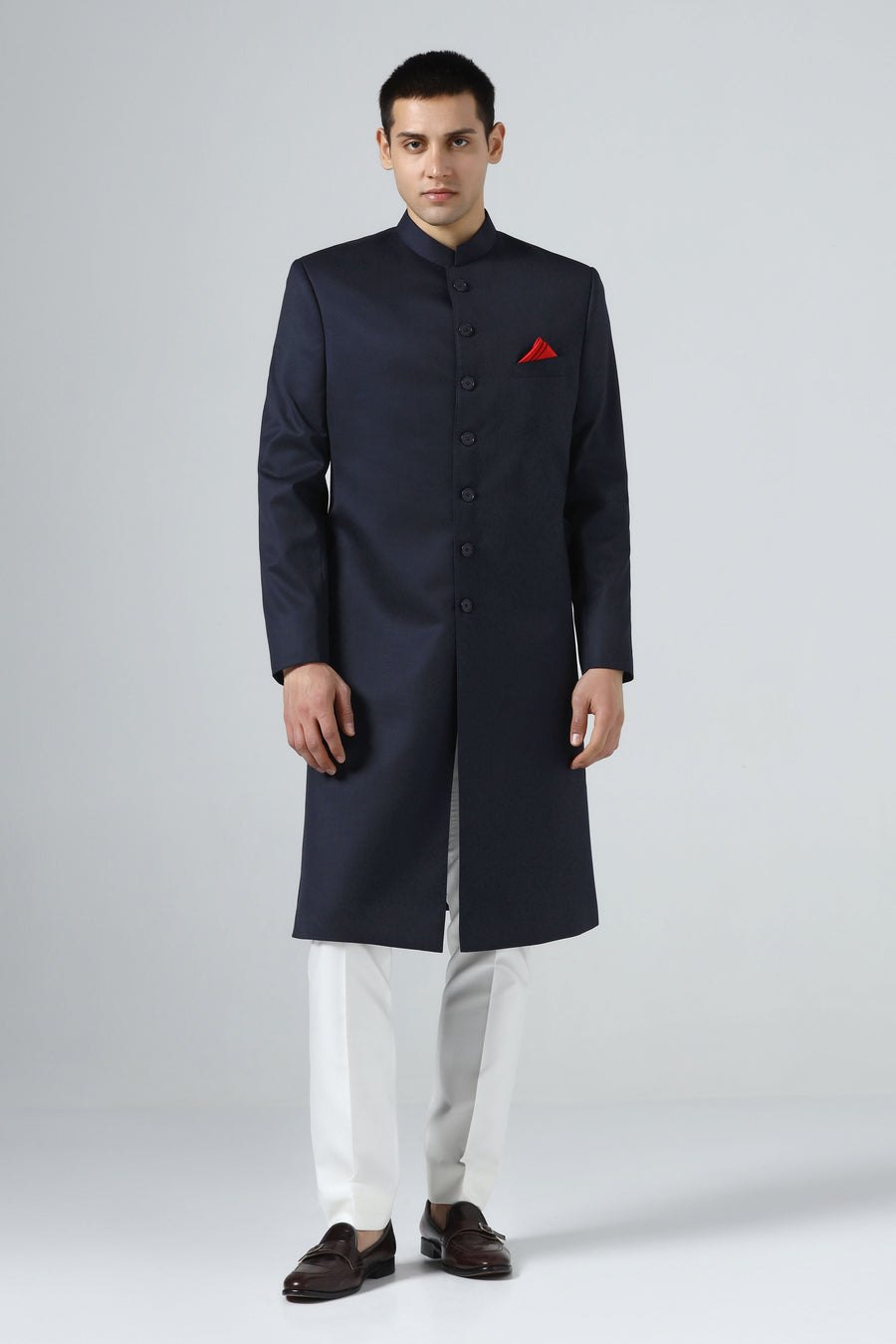 Classic Navy Indowestern