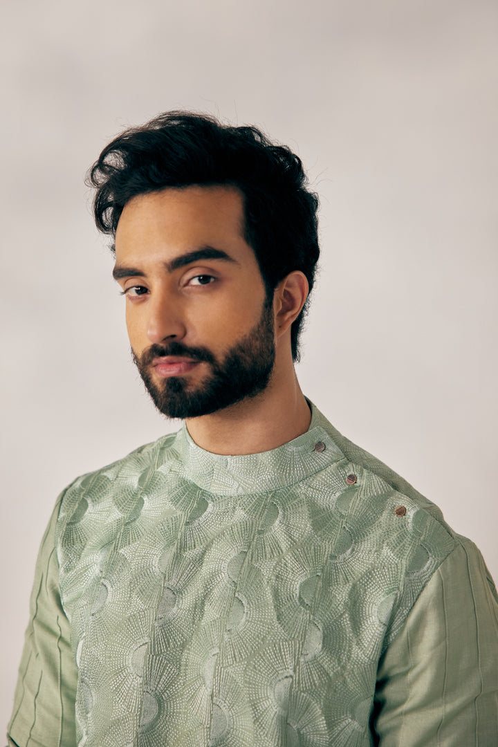 Duckegg Green Kurta Set