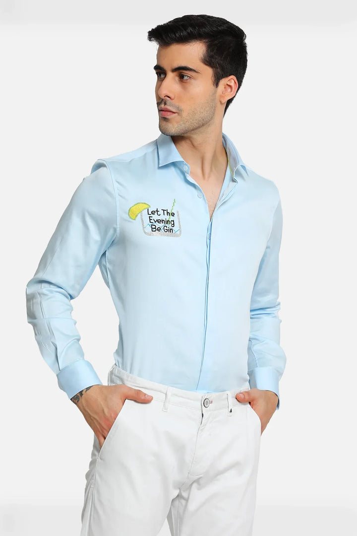 Love at First Gin - Sky Blue