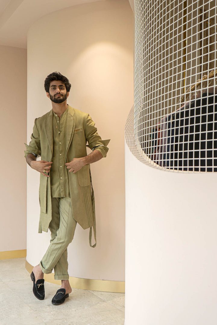 Evergreen Overcoat Set
