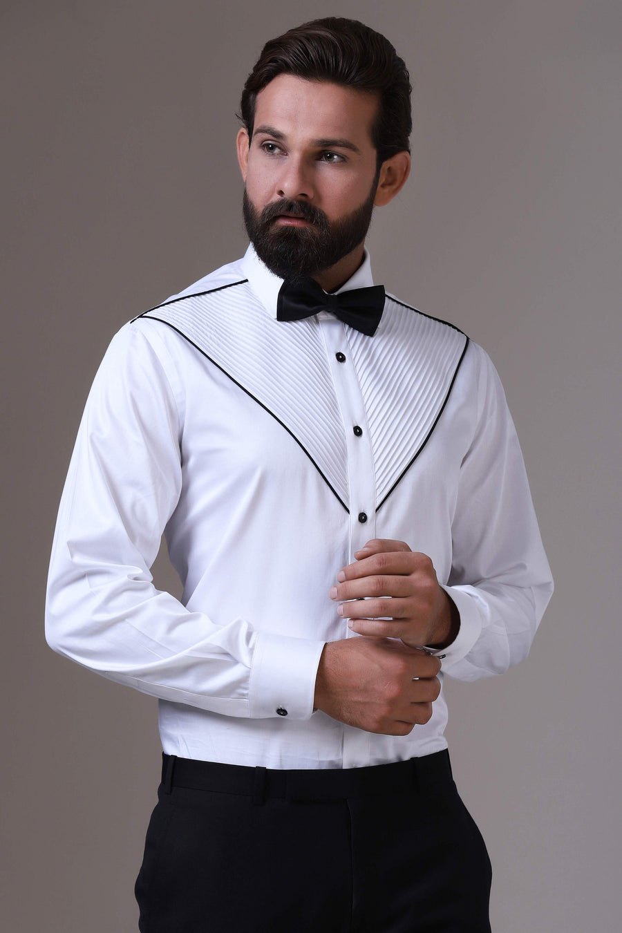 Contemporary Tuxedo Shirt